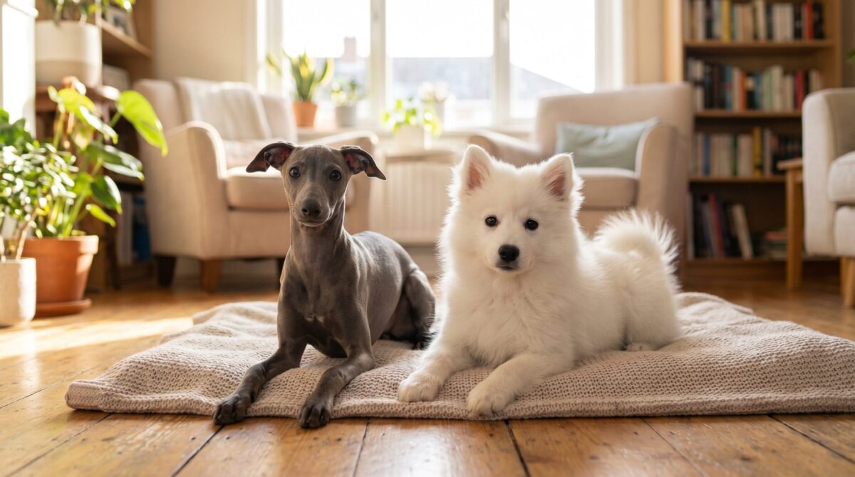 イタグレとスピッツ