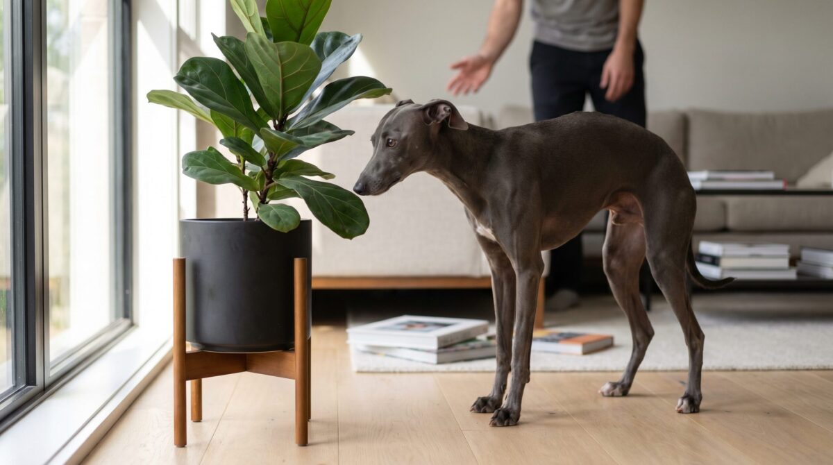 植物とイタグレ